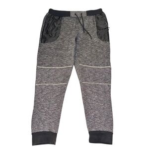 Steve's Jeans Charcoal Grey with Black Pockets Sweats Men 3XL